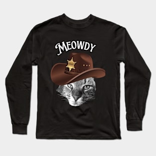 Meowdy Long Sleeve T-Shirt